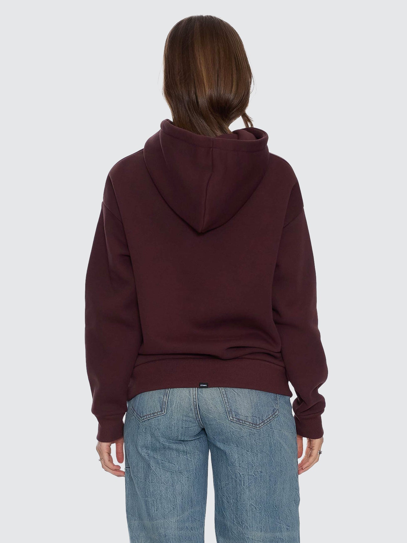 Thrills Chaos And Calm Slouch Hood - Bitter Chocolate (view 3)