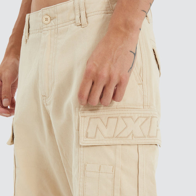 Colby Cargo Shorts - Bone