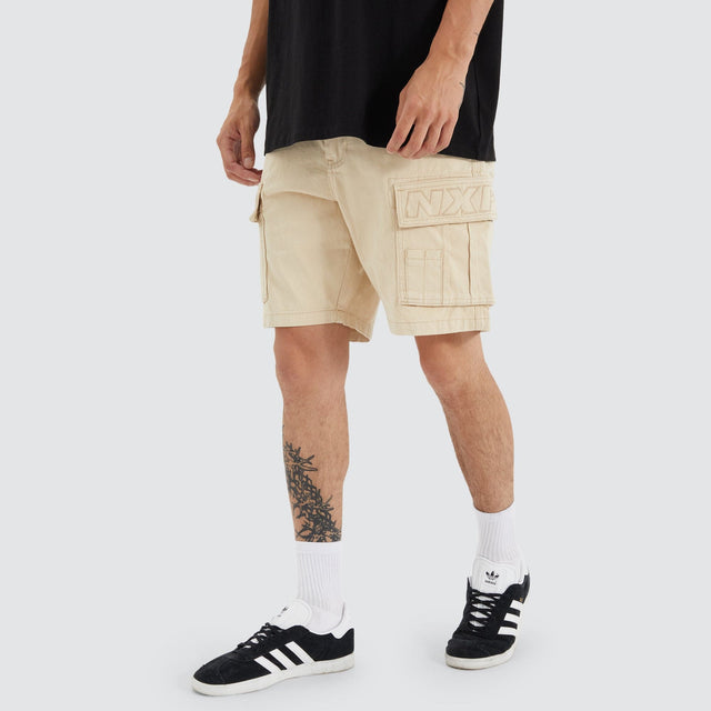 Colby Cargo Shorts - Bone
