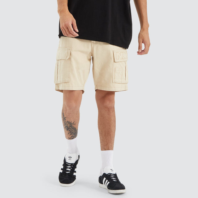 Colby Cargo Shorts - Bone