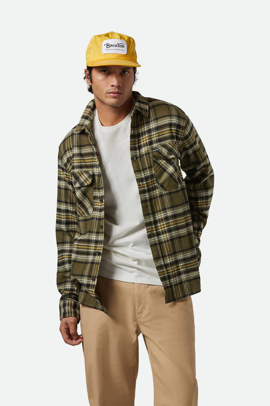 Bowery Flannel - Ivy Green / Olive Surplus / Black