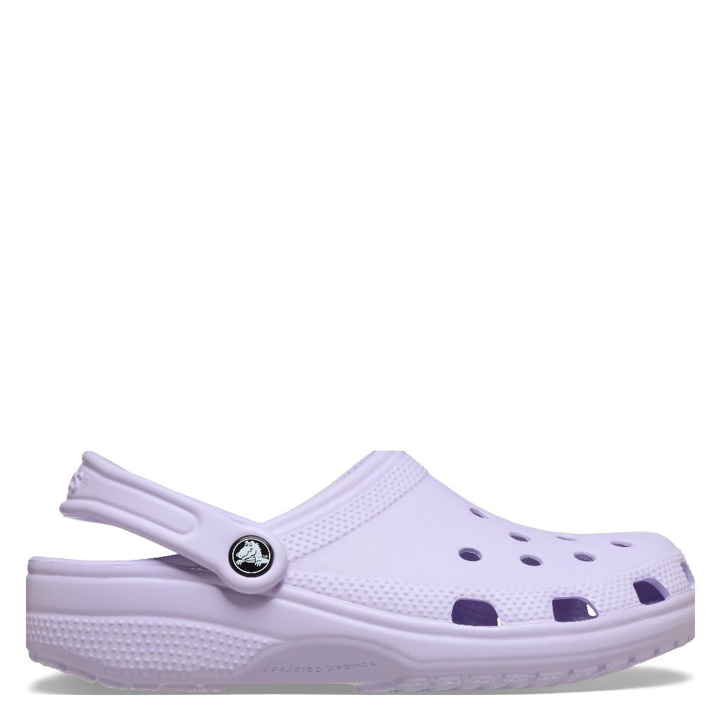 Crocs Classic Clog in purple halo - side