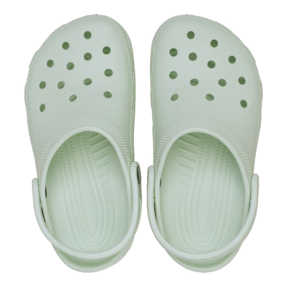 Crocs Kids Classic Clog Mint Tint, front view