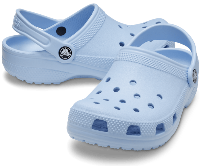 Crocs Toddler Classic Clog - Blue Calcite (view 3)