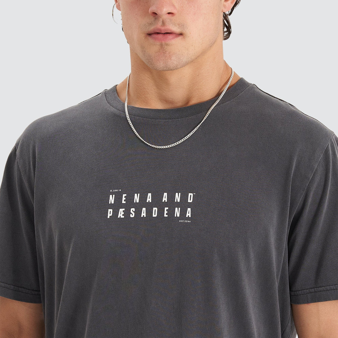 Duece Cape Back Tee - Asphalt