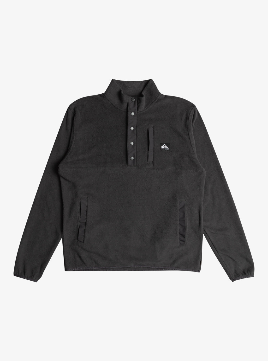 No Destination Mock Neck Half Snap Fleece - Phantom
