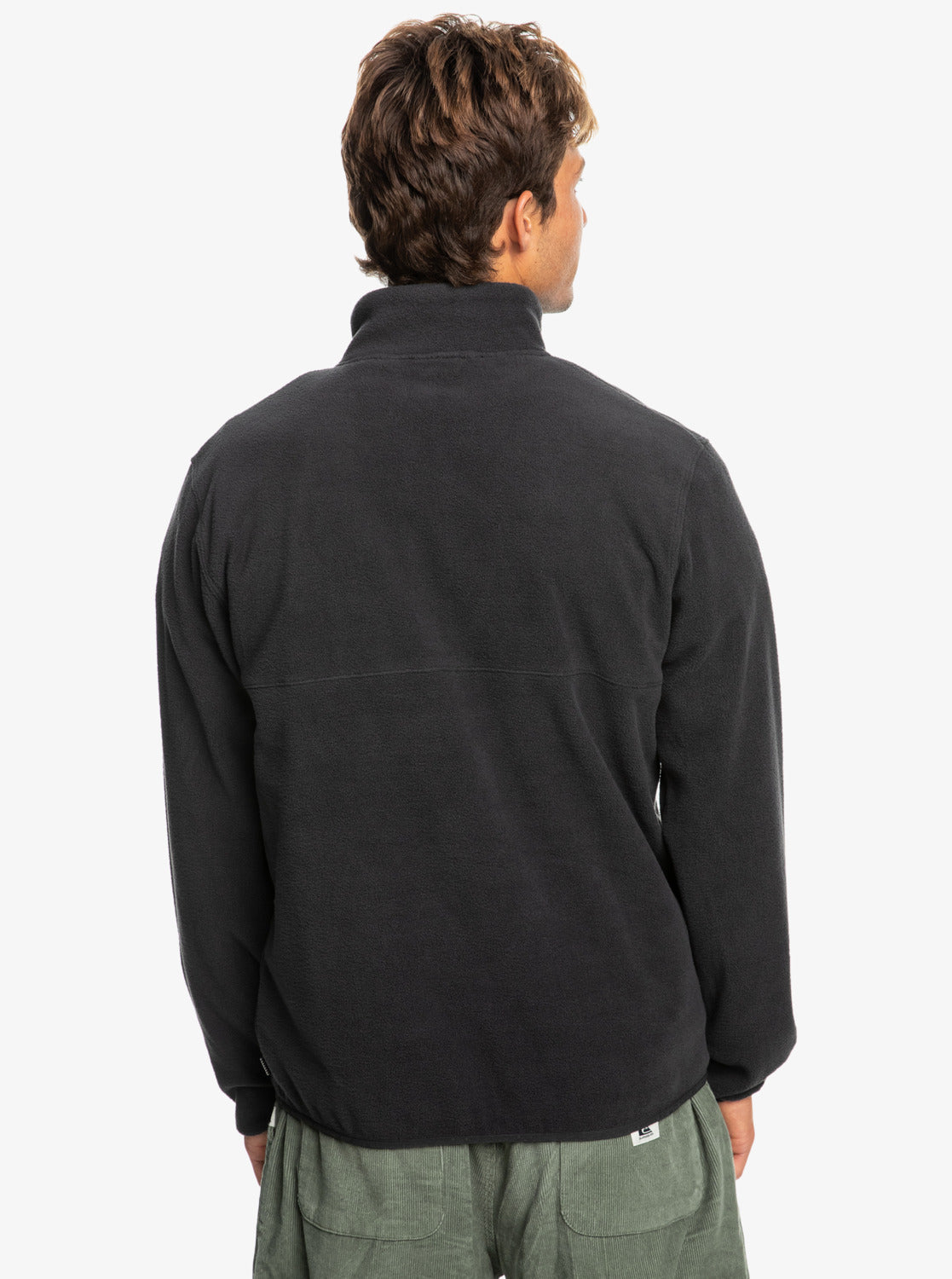 No Destination Mock Neck Half Snap Fleece - Phantom