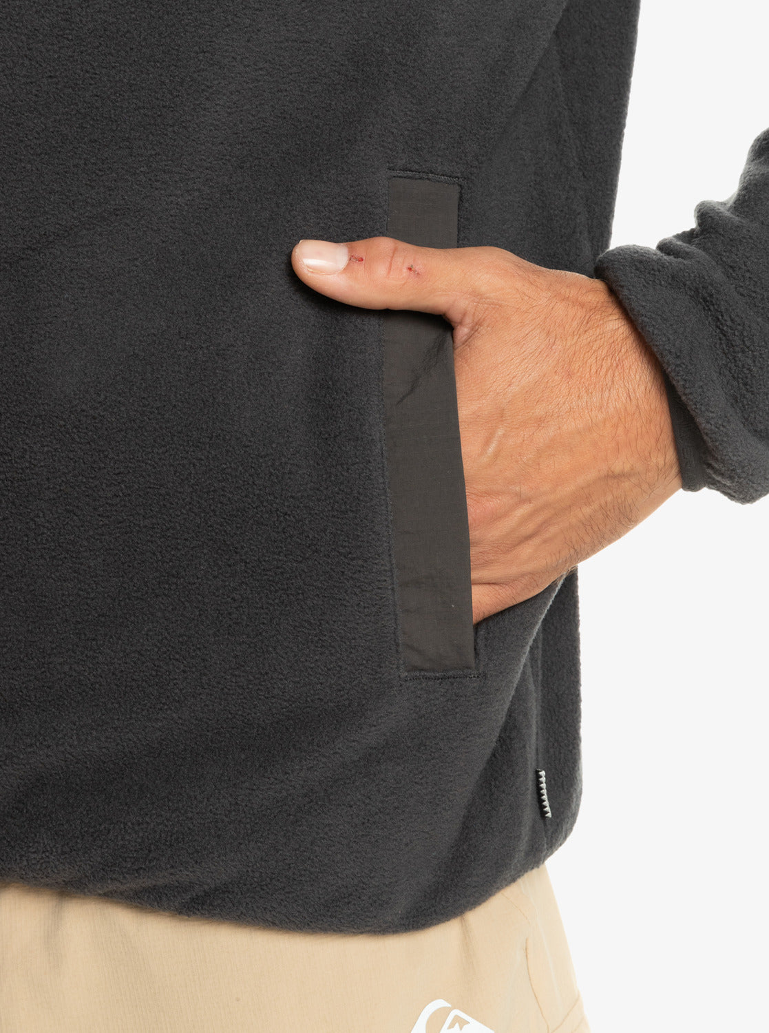 No Destination Mock Neck Half Snap Fleece - Phantom