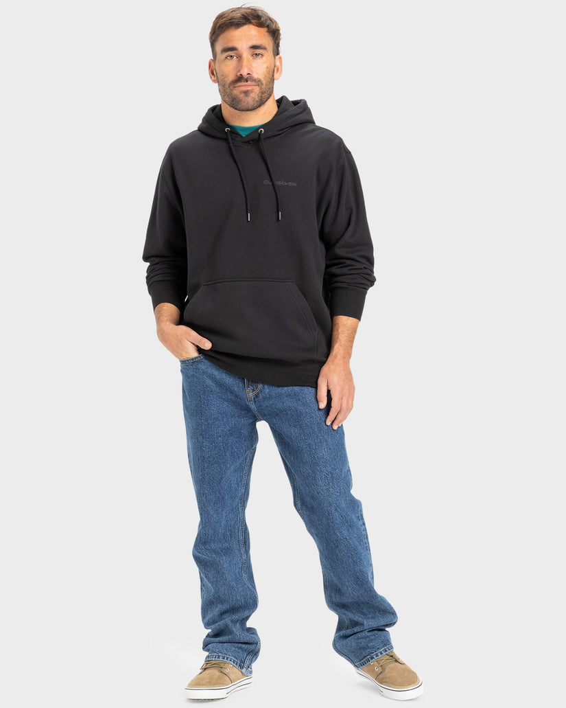 Quiksilver Salt Water Hoodie - Black (view 6)