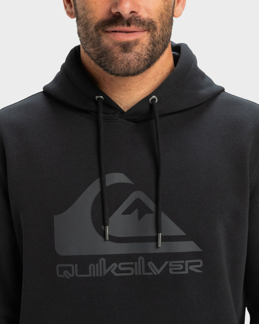 Quiksilver Comp Logo Hoodie - Black (view 4)