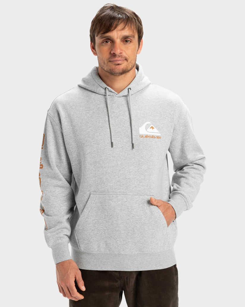 Omni Logo Hoodie - Light Grey Heather - Catani Clothing