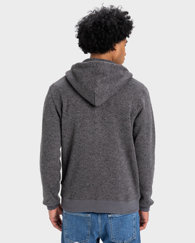 Keller Block Zip - Dark Grey Heather