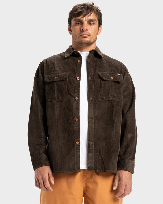 Venture Cord Shirt - Turkish Coffee
