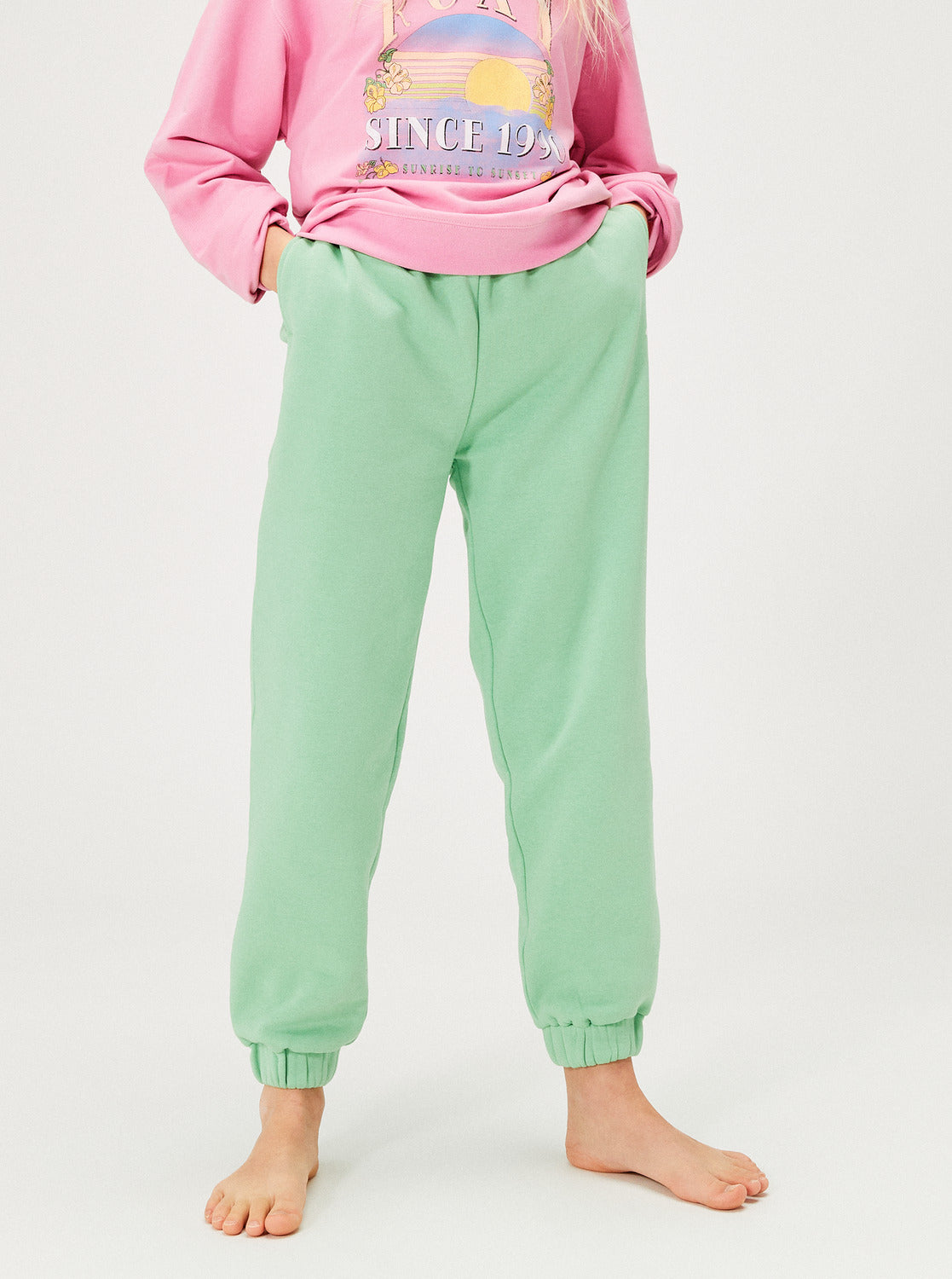 Surf Feeling Joggers - Zephyr Green