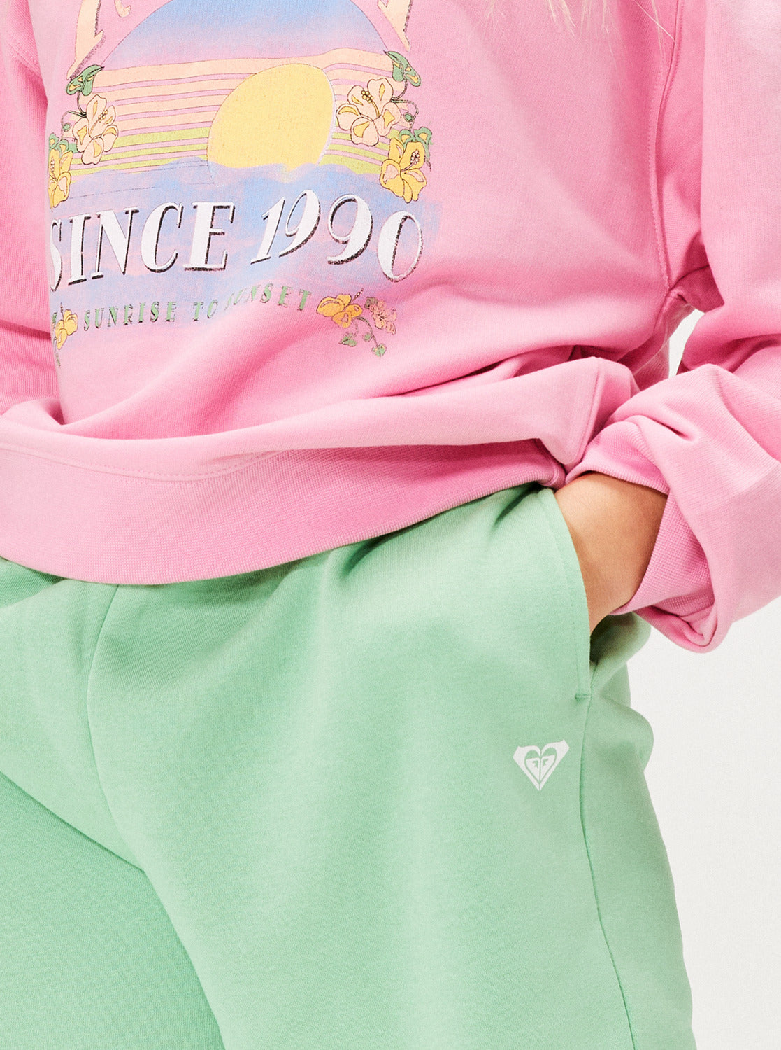Roxy Surf Feeling Joggers - Zephyr Green (view 4)