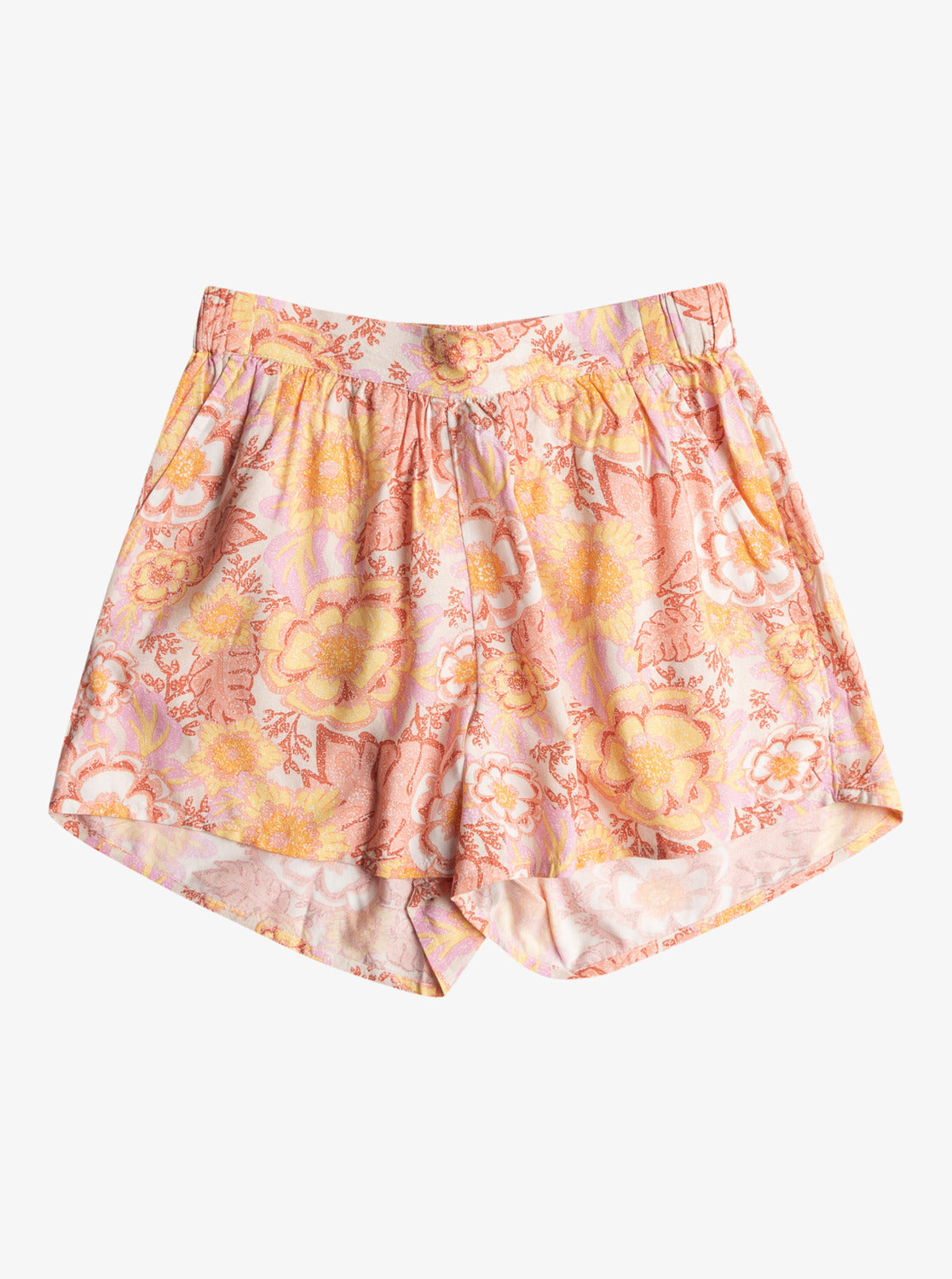 Midnight Avenue Shorts - Parchment Wildflower Apparel