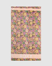 Cold Water Printed Beach Towel - Root Beer All About Sol - Catani Clothing