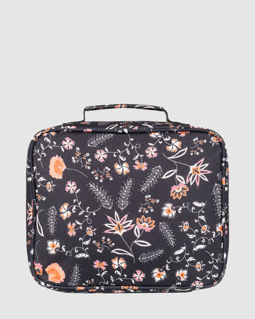 Roxy Groove In Life Lunchbag - Anthracite Kerala Border (view 4)
