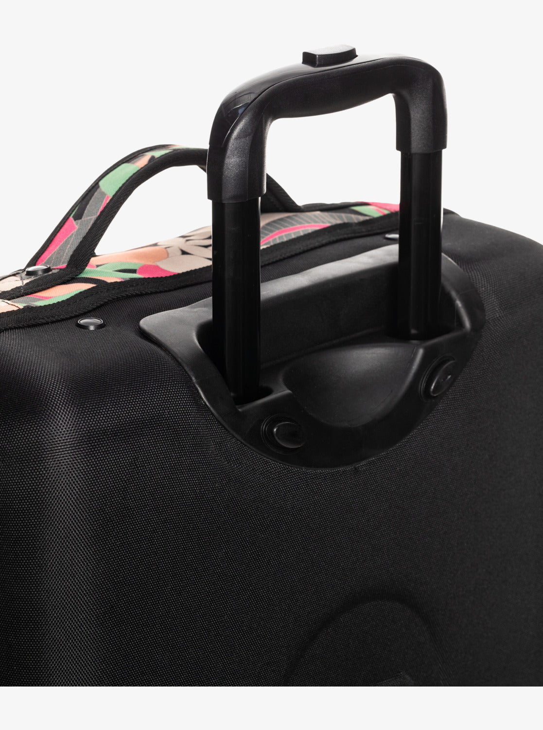 Roxy Big Souvenir Wheelie Suitcase - Anthracite Palm Song (view 5)