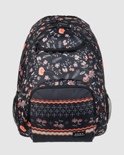 Shadow Swell Printed Backpack - Anthracite Kerala Border - Catani Clothing