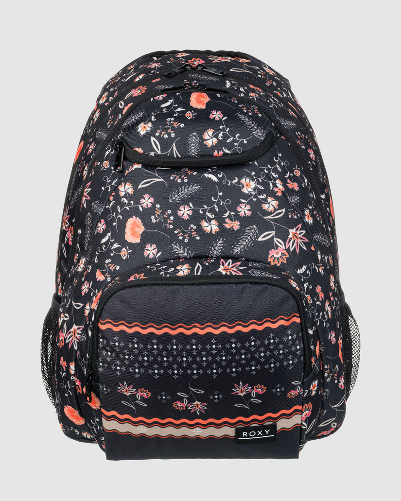 Shadow Swell Printed Backpack - Anthracite Kerala Border - Catani Clothing