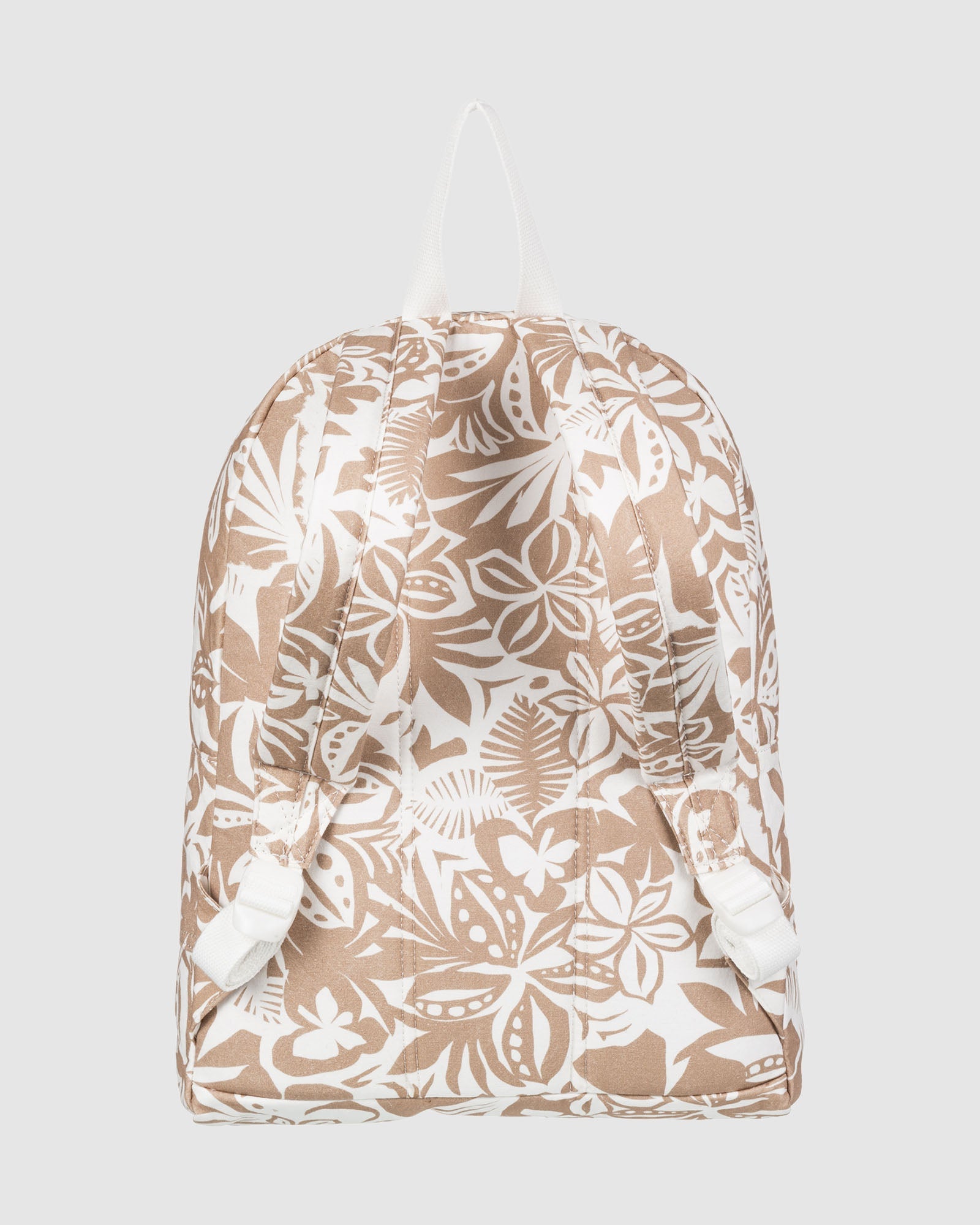 Roxy Sugar Baby Canvas Backpack in Ginger Root Suntrip Swim - back