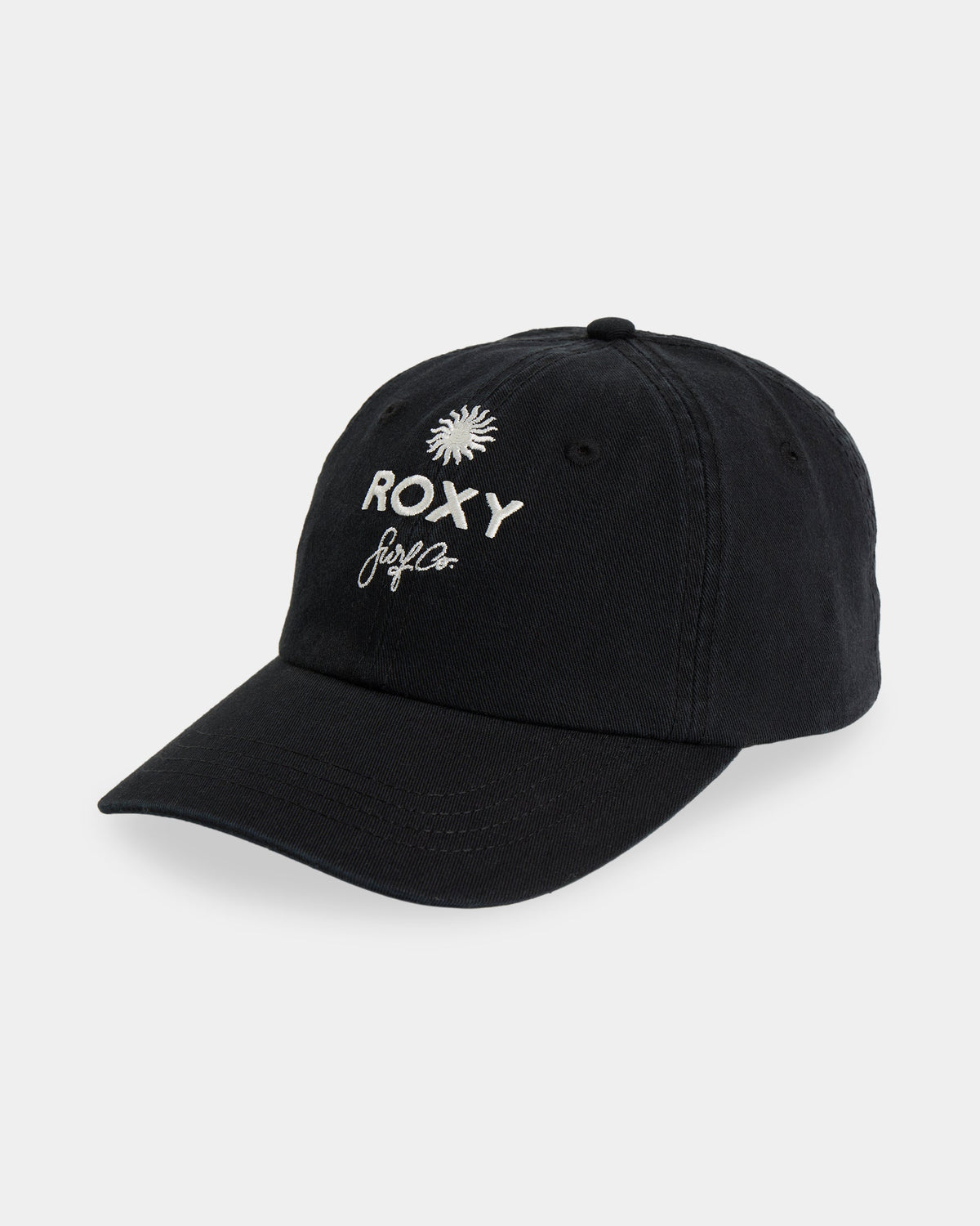 Roxy Toadstool Dad Cap in anthracite - front