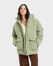 Seaside Memories Parka - Oil Green - Catani Clothing