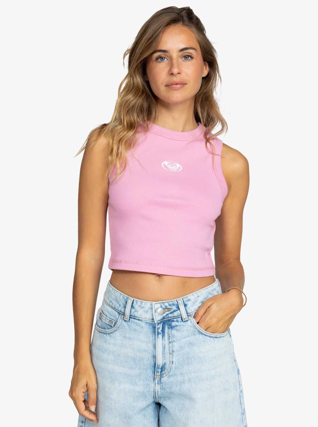 FRT Cropped Tank - Lilac Chiffon