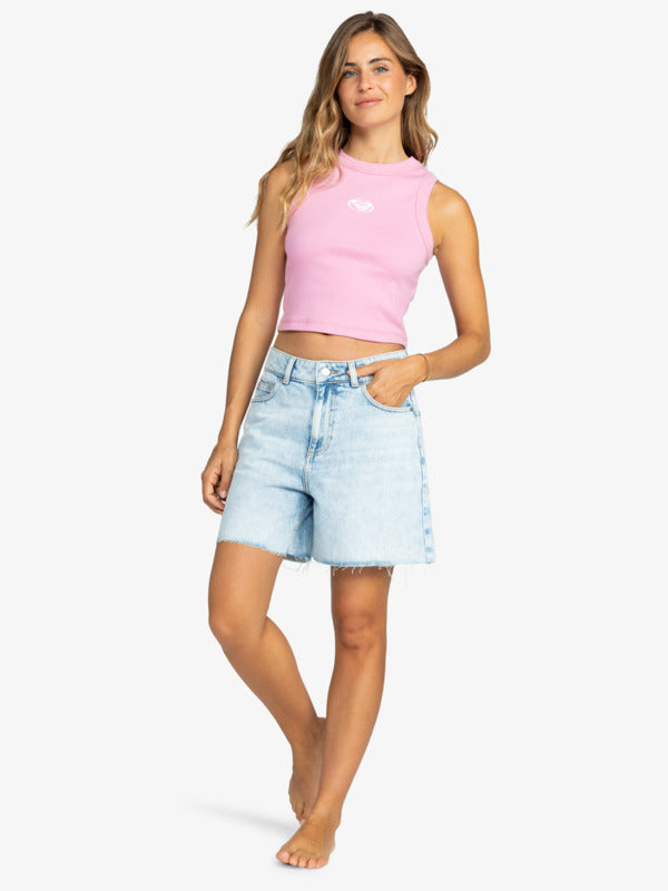 FRT Cropped Tank - Lilac Chiffon