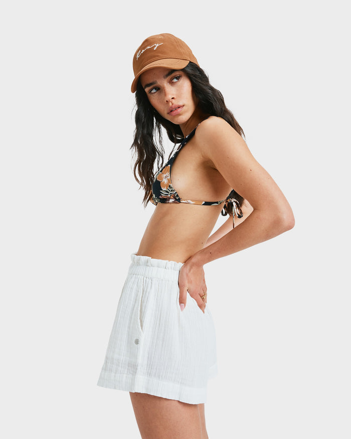 Roxy What A Vibe Short - Bright White (view 3)