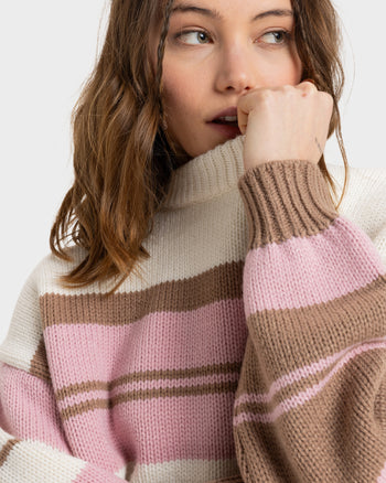 Love Again Long Sleeve Jumper - Egret