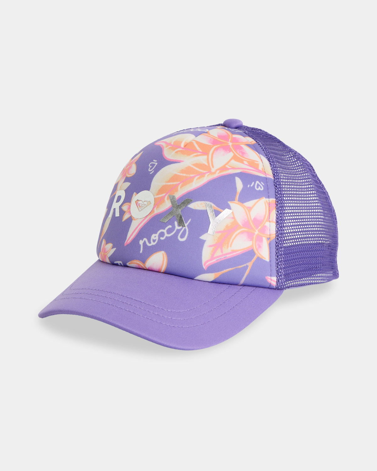 Roxy Sweet Emotions Trucker Cap in dahlia purple - front