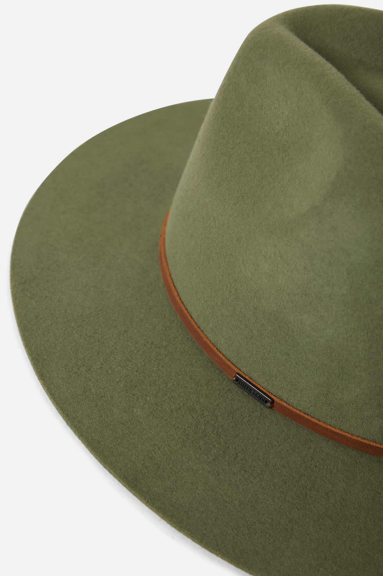 Brixton Wesley Fedora - Sea Kelp (view 4)