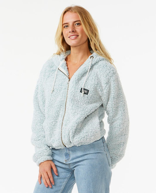 Dark and Stormy Zip Through - Blue