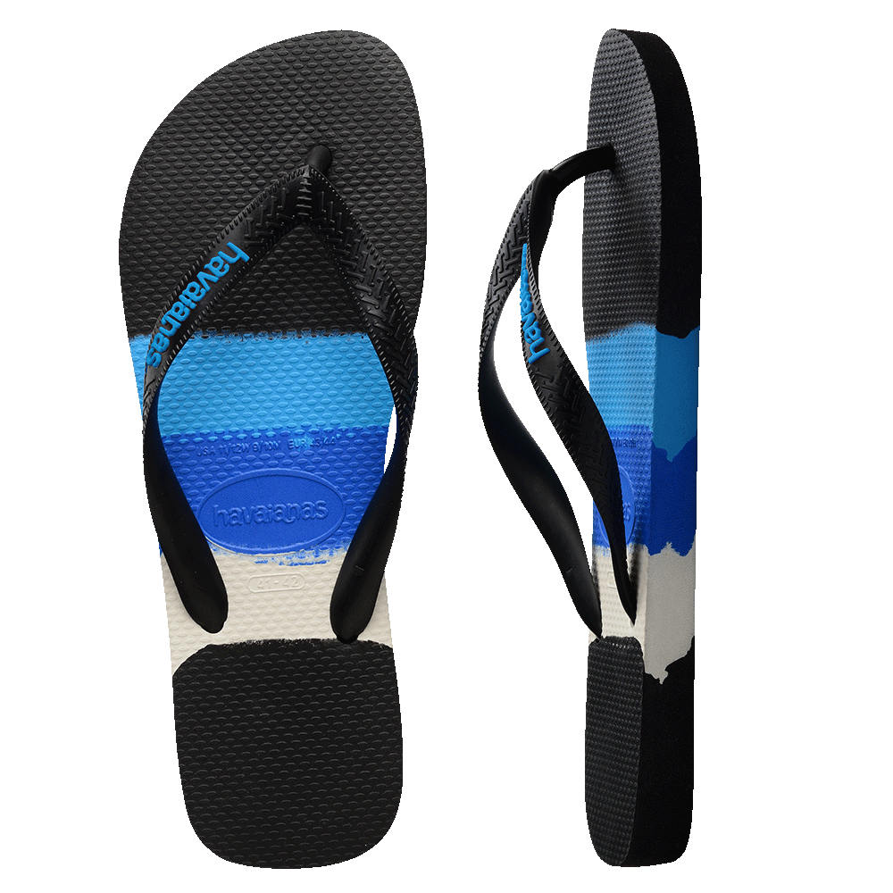 Top Thong Tech - Black / Blue