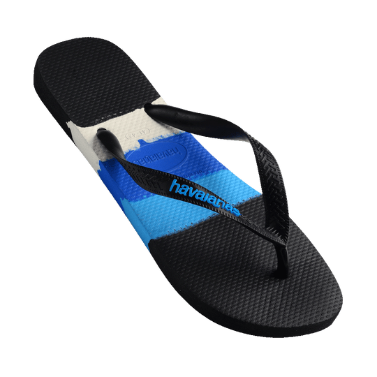 Top Thong Tech - Black / Blue