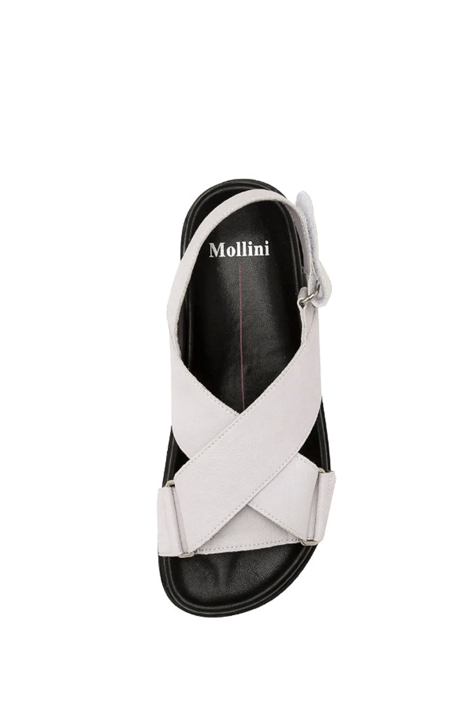 Haylow Sandal - White / Black - Catani Clothing
