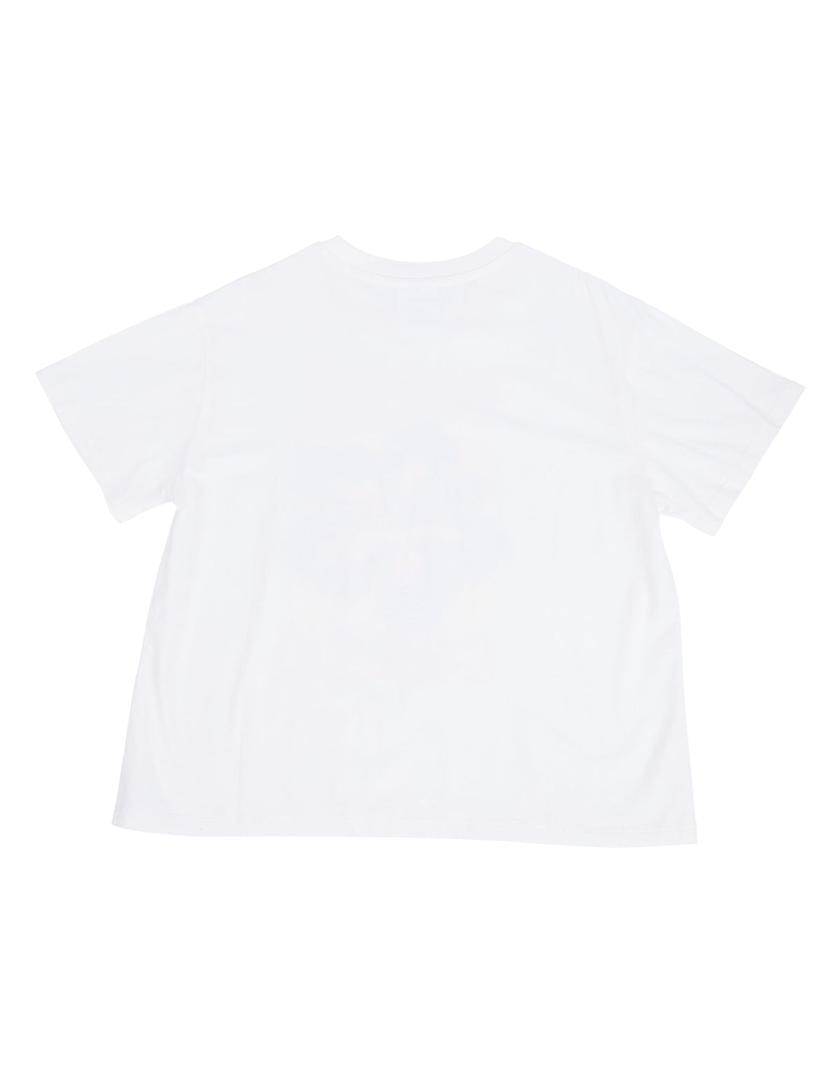 Eve Girl Hibiscus Tee in vintage white - back