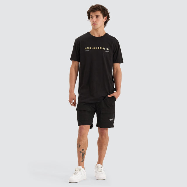 Hopeless Cape Back Tee - Jet Black