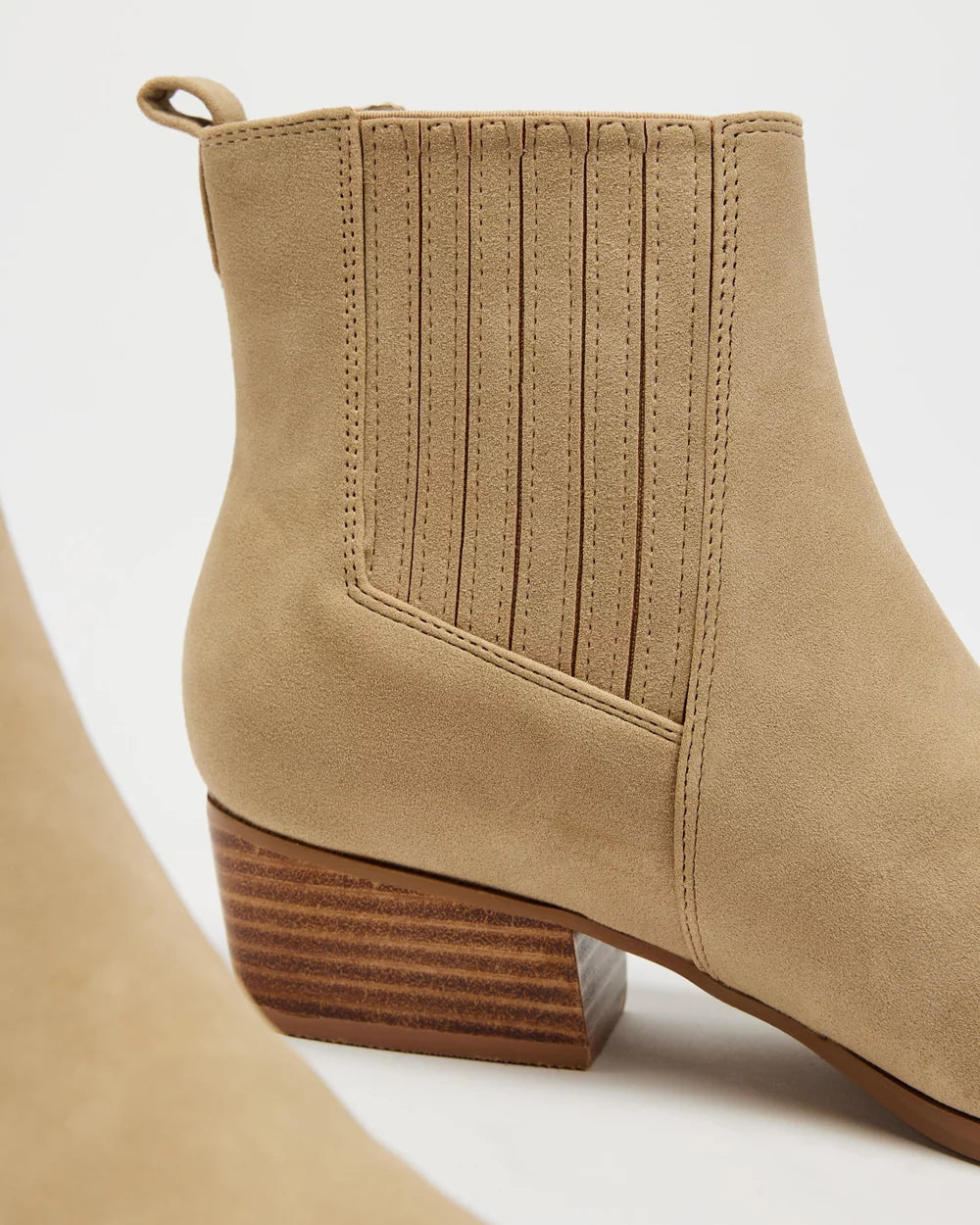 Ginny - Light Taupe Suede