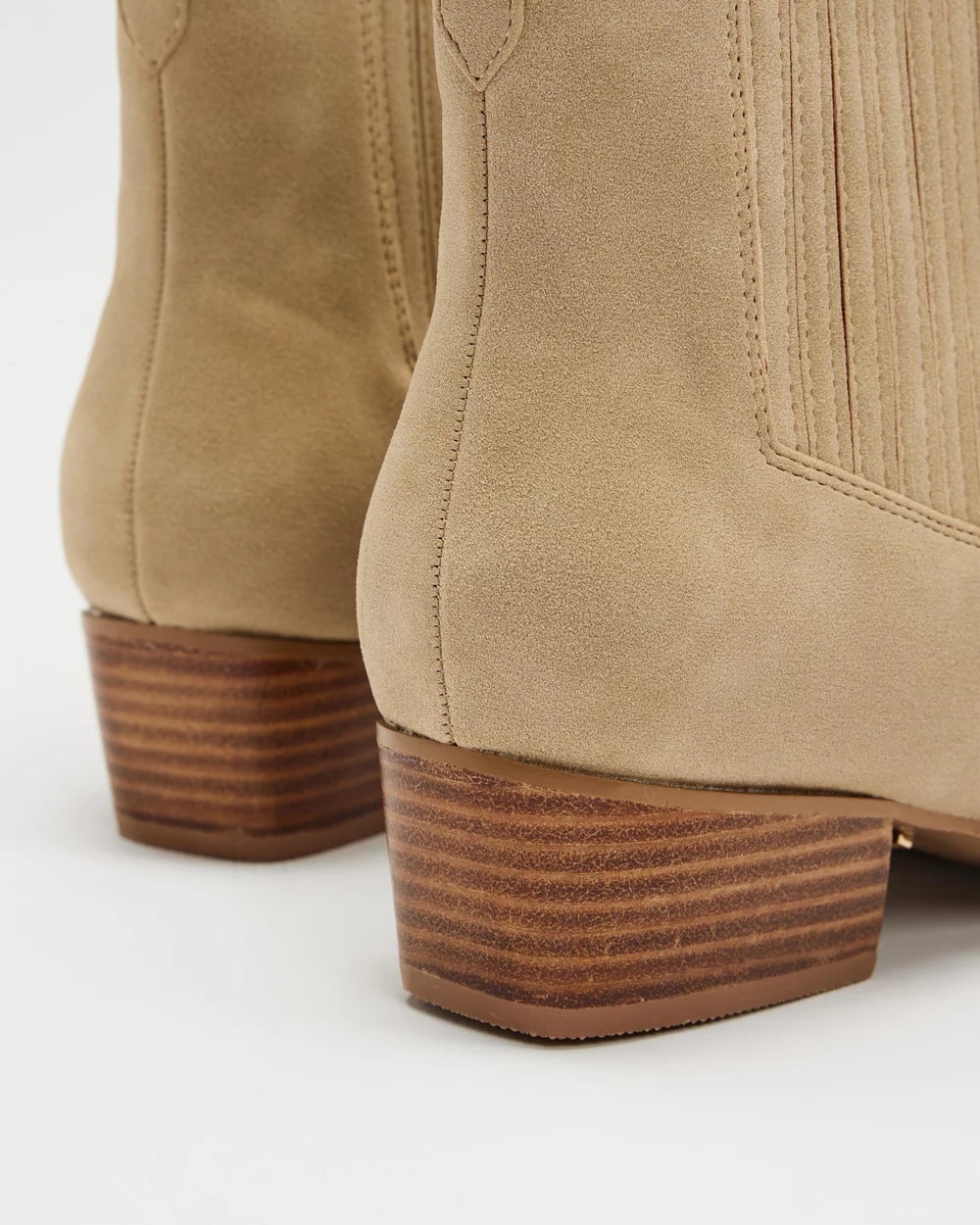 Ginny - Light Taupe Suede