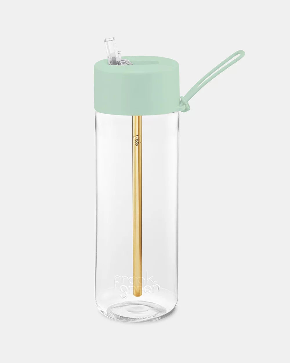 Frank Green 25oz Clear Straw Lid Drink Bottle (view 2)
