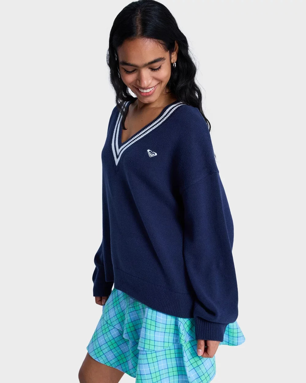 Surf School V Neck - Mood Indigo - Catani Clothing