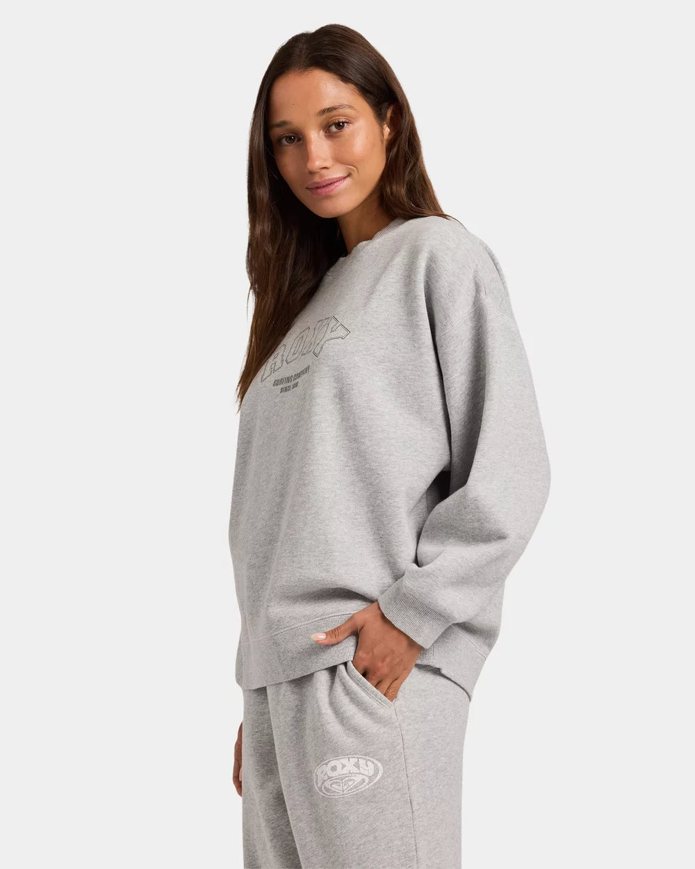 Dreamy Days Crew - Grey Marle - Catani Clothing