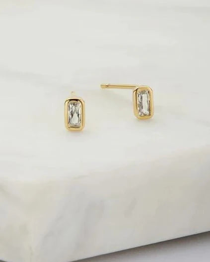 Lily Stud Earring - Gold