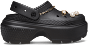 Crocs Stomp Crystal Clog Black