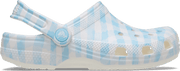 Crocs Classic Gingham Clog White Blue