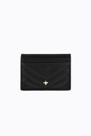 Peta + Jain Izzy Card Holder Black - front view