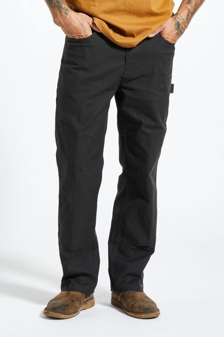 Brixton Builders Carpenters Pant - Washed Black (view 3)